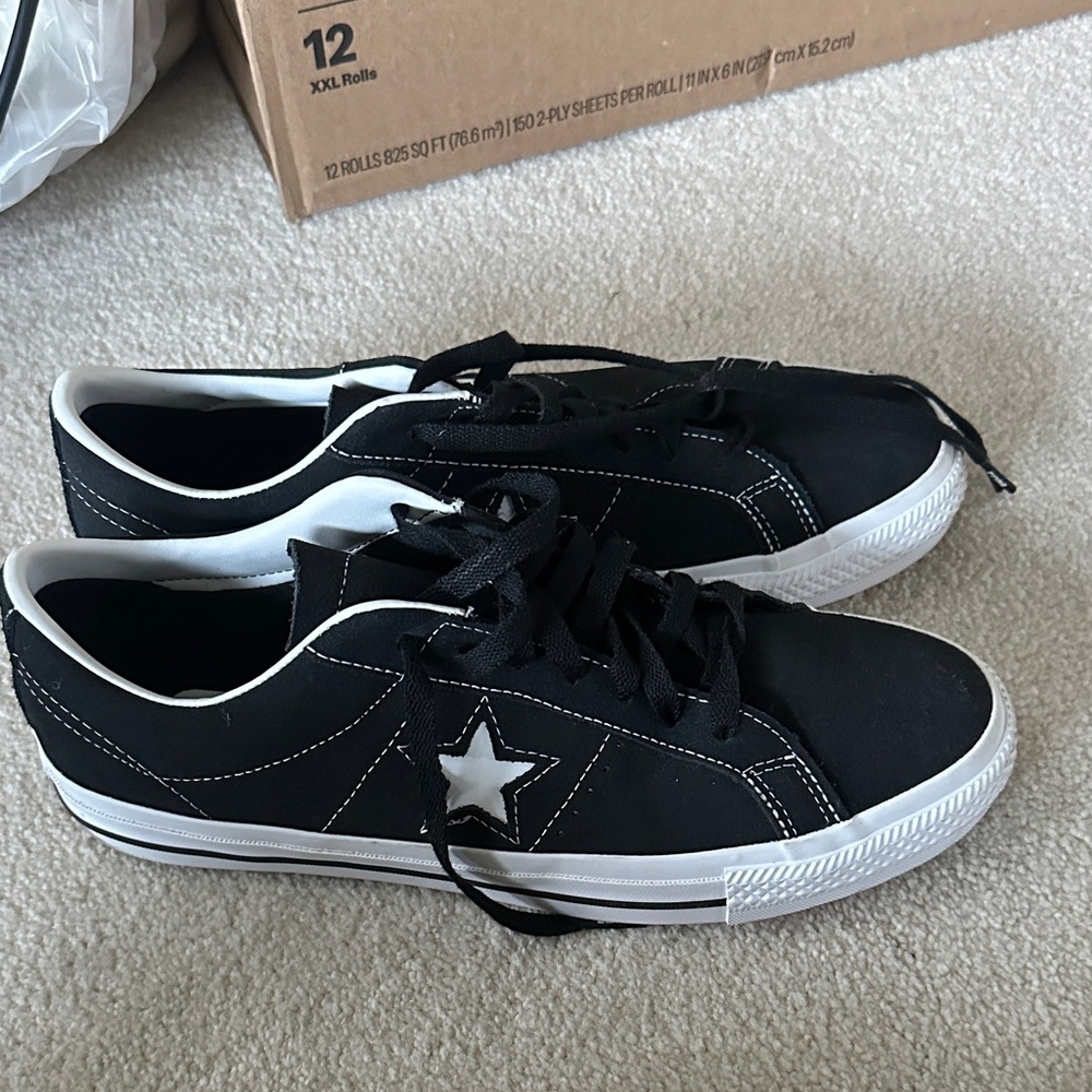 Converse Black and White Sneakers